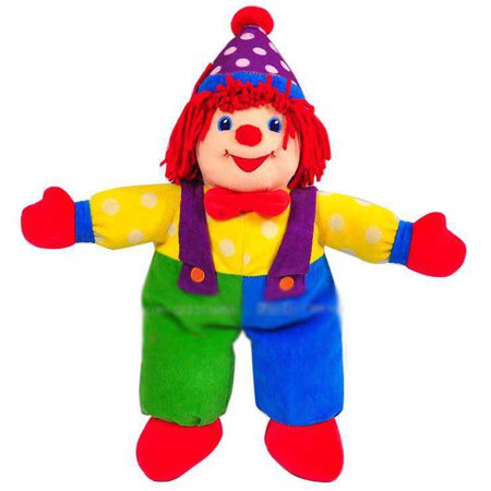 colourful clown toy