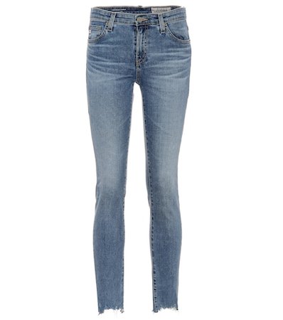 The Prima Ankle mid-rise skinny jeans