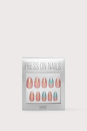 Press-on Nails - Pink