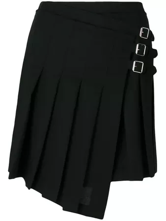McQ Alexander McQueen Pleated Wrap Skirt - Farfetch
