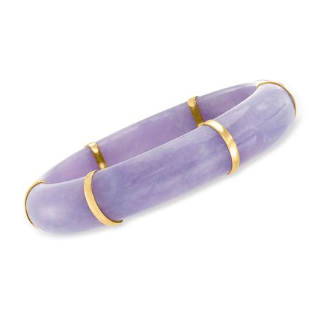 Ross-Simons Purple Jade Bangle Bracelet