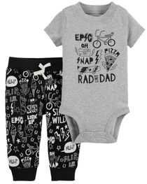 Baby Boy 2-Piece Bodysuit Pant Set | Carters.com