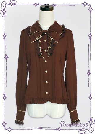 lolita chocolate blouse - Pesquisa Google