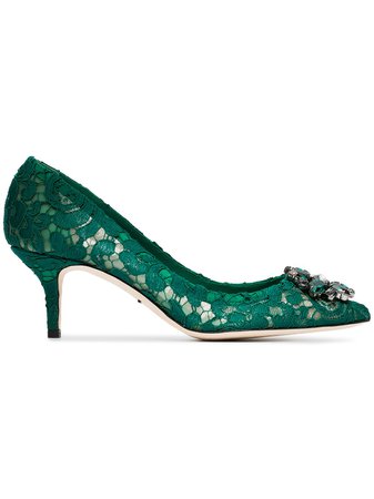 Dolce & Gabbana, Bellucci 60mm Taormina lace pumps