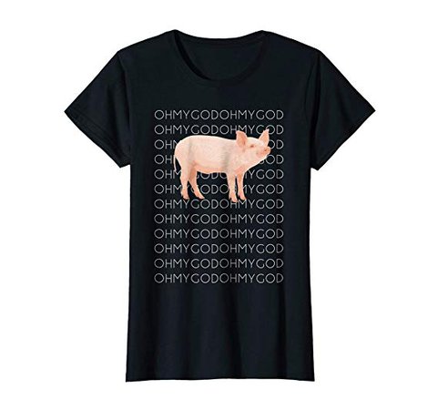 Amazon.com: Shane Dawson Oh My God Pig T-Shirt: Clothing