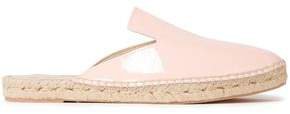 Patent-leather Espadrille Slippers