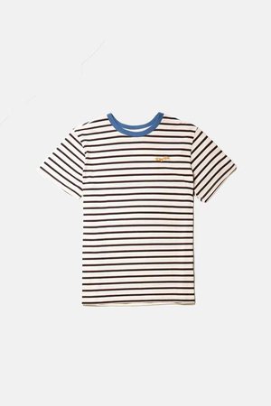 Everyday Stripe T-Shirt Natural – Rhythm US