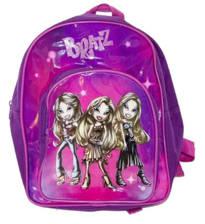 pink purple y2k bratz backpack
