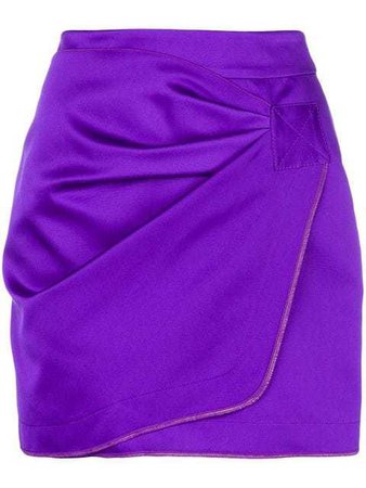 Nº21 Wrap Front Mini Skirt - Farfetch