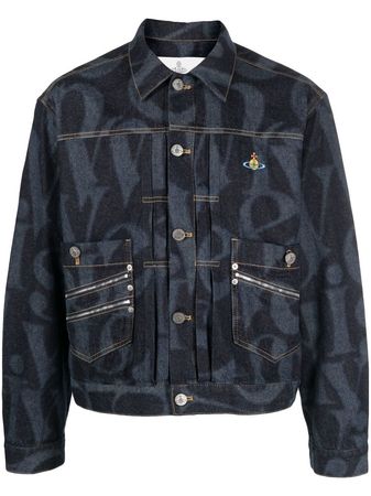 Vivienne Westwood Tonal Logo Jacket - Farfetch