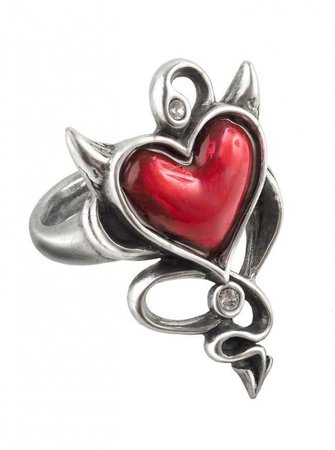 "Devil Heart" Ring by Alchemy of England