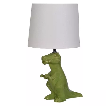 Dinosaur Table Lamp Green - Pillowfort™ : Target