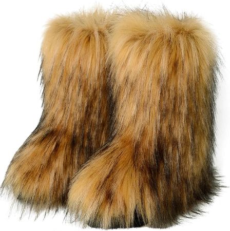 furry boots