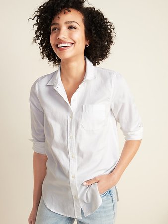 Relaxed Classic Shirt for Women | Old Navy