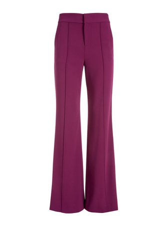 DYLAN HIGH WAISTED PANT in ULTRA MARINE | Alice and Olivia