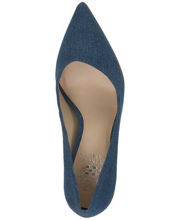 Vince Camuto Women's Akental Pointed-Toe Flare-Heel Pumps & Reviews - Heels & Pumps - Shoes - Macy's