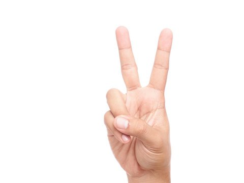 peace hand sign - Google Search