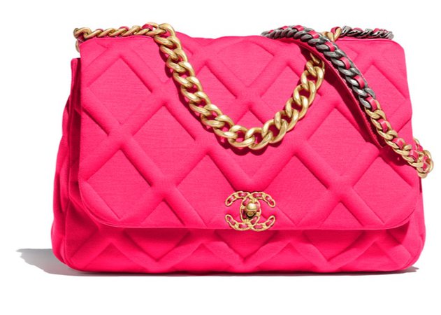 hot pink Chanel purse