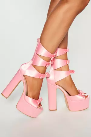 London Platform Heels - Pink | Fashion Nova, Shoes | Fashion Nova