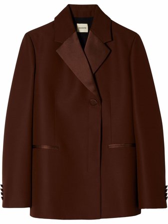 Shop KHAITE Johnson tailored wool blazer with Express Delivery - FARFETCH