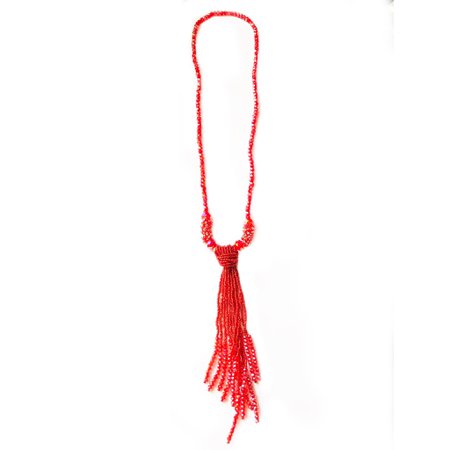 Red Tassel Blood Dripping Necklace