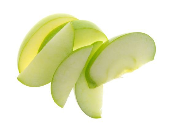 *clipped by @luci-her* Granny Smith Apple Slices