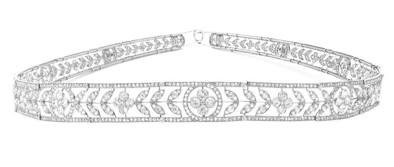 BOUCHERON | DELICATE DIAMOND BANDEAU, CIRCA 1910 [Boucheron｜鑽石束髮帶，約1910年] | Magnificent Jewels and Noble Jewels | Sotheby's