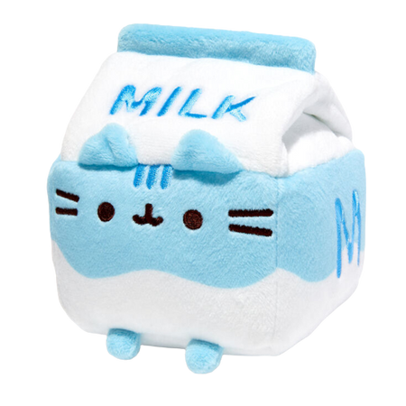blue milk carton kitty