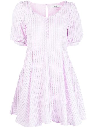 b+ab Knitted Flared Mini Dress - Farfetch