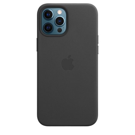 Capa de couro com MagSafe para iPhone 12 Pro Max – Papoula-laranja - Apple (BR)