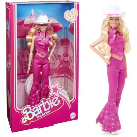 Collectible Barbie Movie Doll | Pink Western Outfit | MATTEL