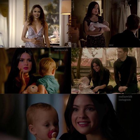 What If Malia Lived In Mystic Falls? ;; Momma Malia with her baby Hope (+Klaus)