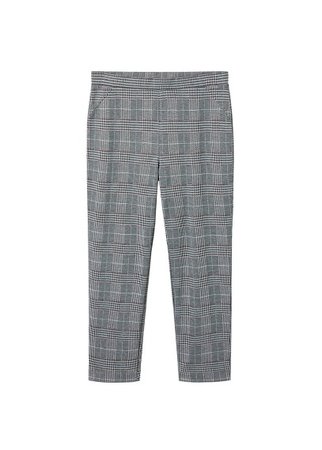 Violeta BY MANGO Houndstooth trousers
