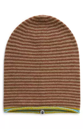 YanYan Extralong Stripe Wool Beanie | Nordstrom