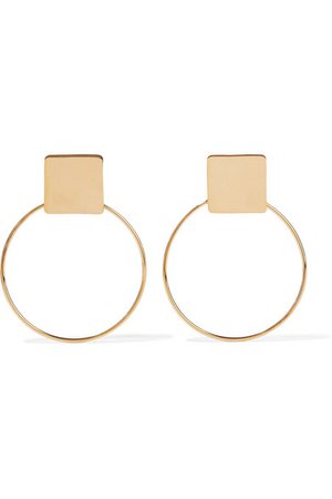 Isabel Marant | Gold-tone earrings | NET-A-PORTER.COM
