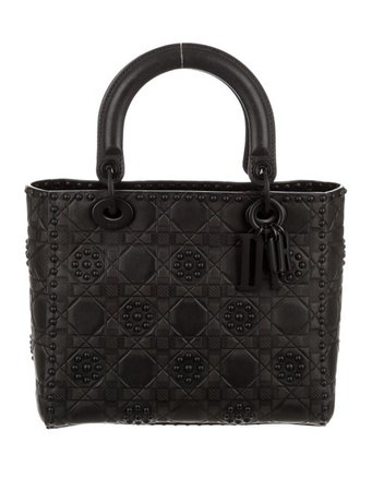 Christian Dior 2018 Medium Lady Dior Bag w/ Strap - Handbags - CHR112143 | The RealReal