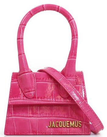 Pink Jacquemus Le Chiquito bag