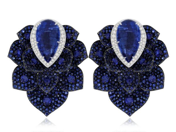 Sutra Jewels, Sapphire earrings