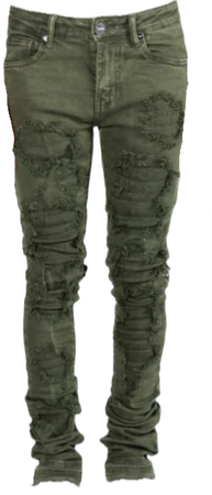 army green jeans