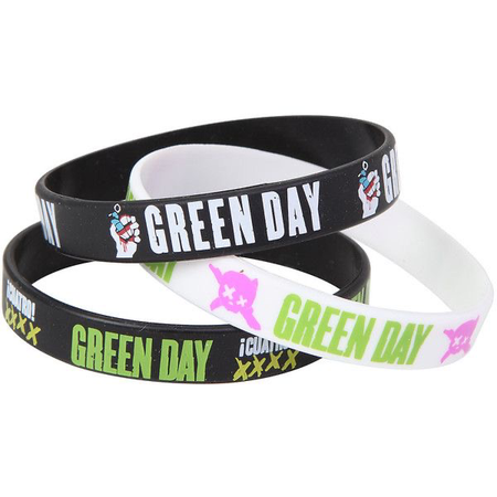 green day rubber bracelets