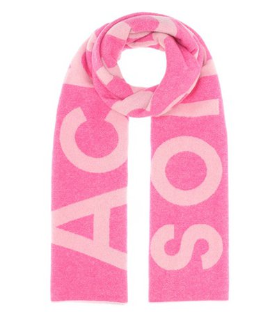 Exclusive to Mytheresa – wool-blend logo scarf