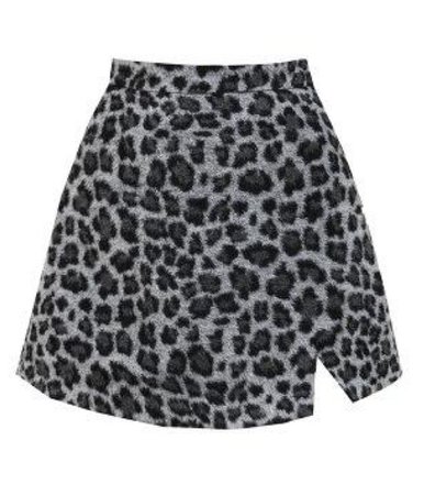 ROCK 'N DOLL Gothic Grunge Leopard Print Mini Skirt