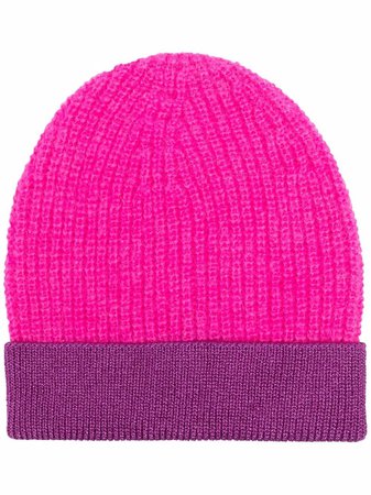 Pinko two-tone knitted beanie - FARFETCH