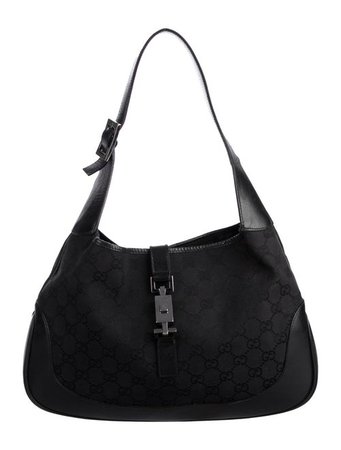 Gucci GG Canvas Jackie Hobo - Handbags - GUC444817 | The RealReal