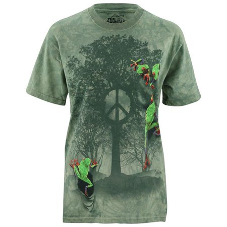 Peace Tree Climbing Frog T-Shirt | The Animal Rescue Site