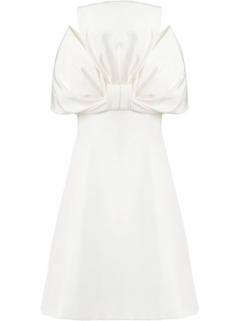 Carolina Herrera bow-embellished Dress - Farfetch