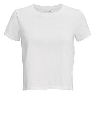Classic Cropped Jersey T-Shirt | INTERMIX®