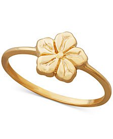 Flower Ring in 14k Gold