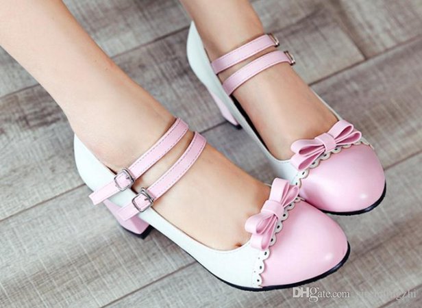 Japanese Sweet Lolita Shoes: ~Round & Round~