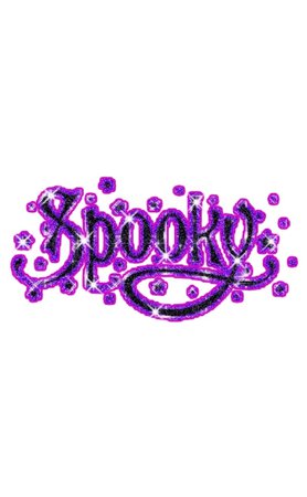 Spooky Myspace graphic